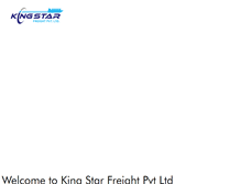 Tablet Screenshot of kingstarfreight.com